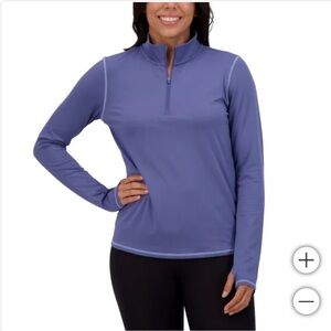 New Soybu Women's Long Sleeve Quarter Zip